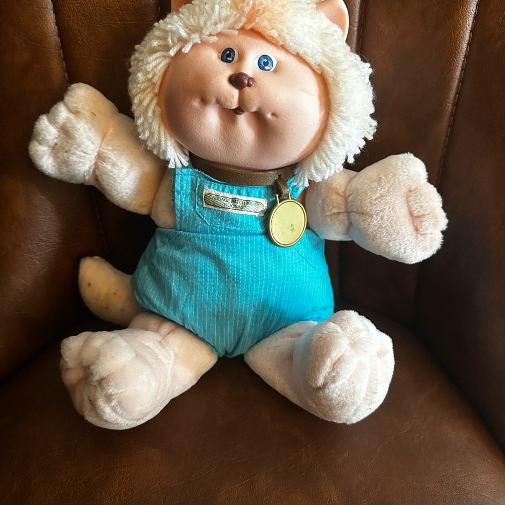 Vintage 1983 Cabbage Patch Kids KOOSAS Cat
